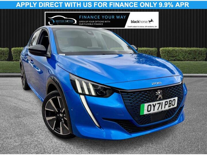 Peugeot E-208 50kWh GT Auto 5dr