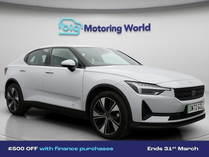 Polestar Polestar 2 Single Motor 78kWh Long Range Fastback Auto FWD 5dr