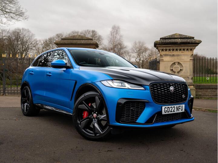 Jaguar F-PACE 5.0 P550 V8 SVR Quickshift AWD Euro 6 (s/s) 5dr