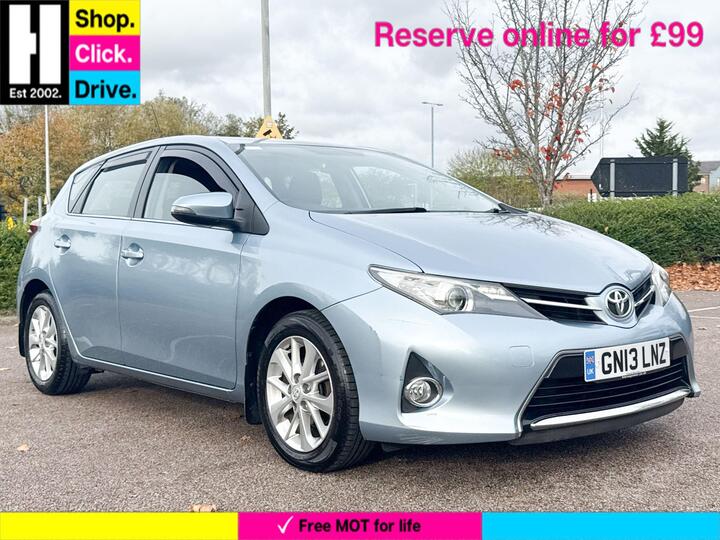 Toyota Auris 1.33 Dual VVT-i Icon Euro 5 (s/s) 5dr Toyota Auris 1.33 Dual VVT-i Icon Euro 5 (s/s) 5dr