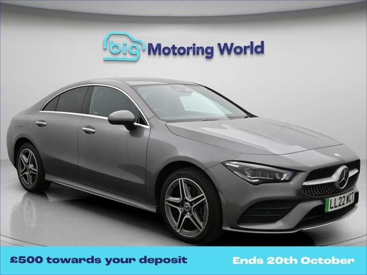 Mercedes-Benz CLA 1.3 CLA250e 15.6kWh AMG Line (Premium Plus) Coupe 8G-DCT Euro 6 (s/s) 4dr