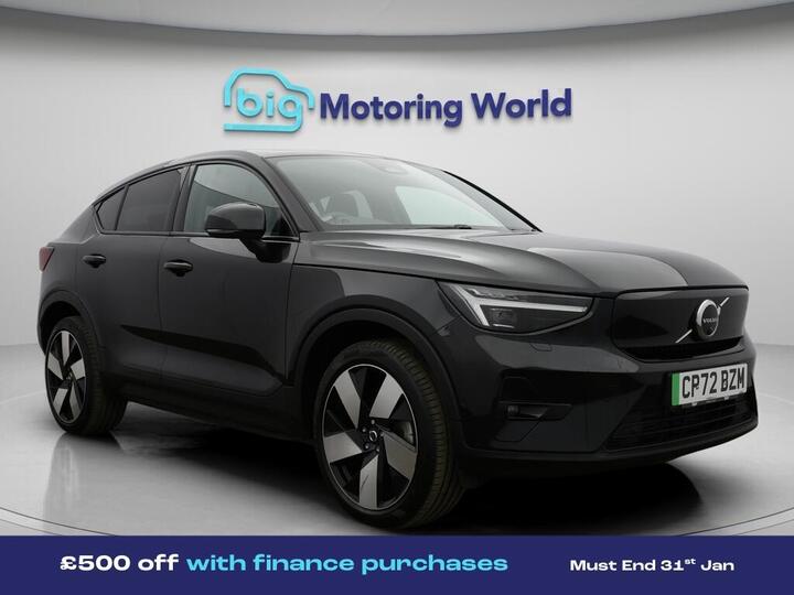 Volvo C40 Twin Recharge 78kWh Ultimate Auto AWD 5dr