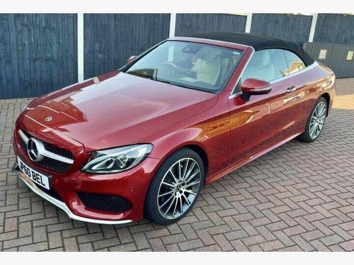 Mercedes-Benz C CLASS 2.1 C220d AMG Line (Premium Plus) Cabriolet G-Tronic+ 4MATIC Euro 6 (s/s) 2dr