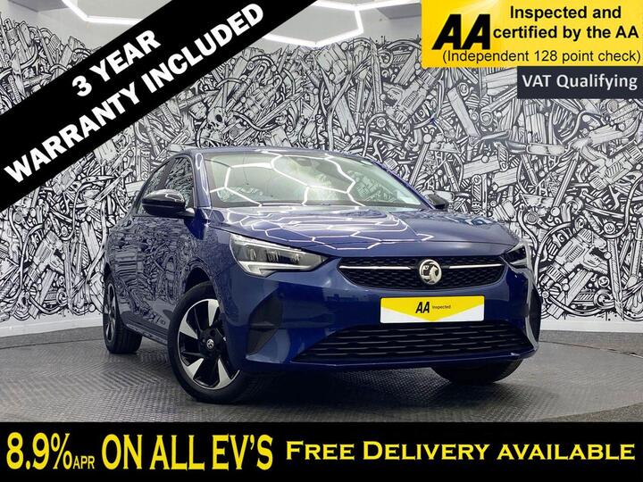 Vauxhall CORSA ELECTRIC HATCHBACK 50kWh SE Nav Premium Auto 5dr (7.4Kw Charger) Vauxhall CORSA ELECTRIC HATCHBACK 50kWh SE Nav Premium Auto 5dr (7.4Kw Charger)