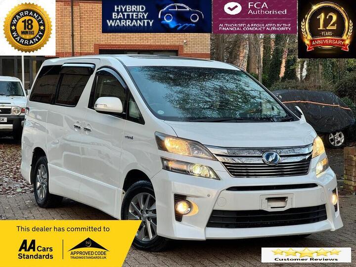 Toyota Vellfire TWIN SUNROOF, WARANTED MILE,18M WARRANTY