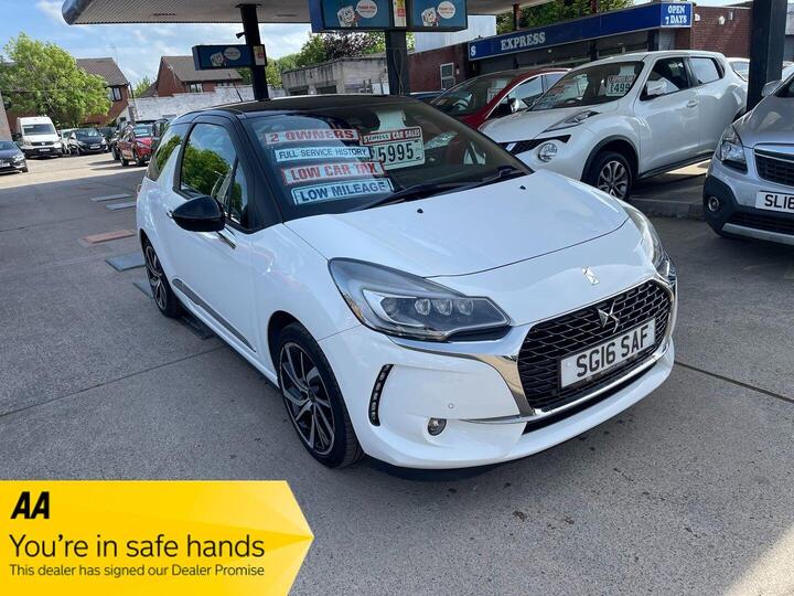DS AUTOMOBILES DS 3 1.2 PureTech Prestige Euro 6 (s/s) 3dr DS AUTOMOBILES DS 3 1.2 PureTech Prestige Euro 6 (s/s) 3dr