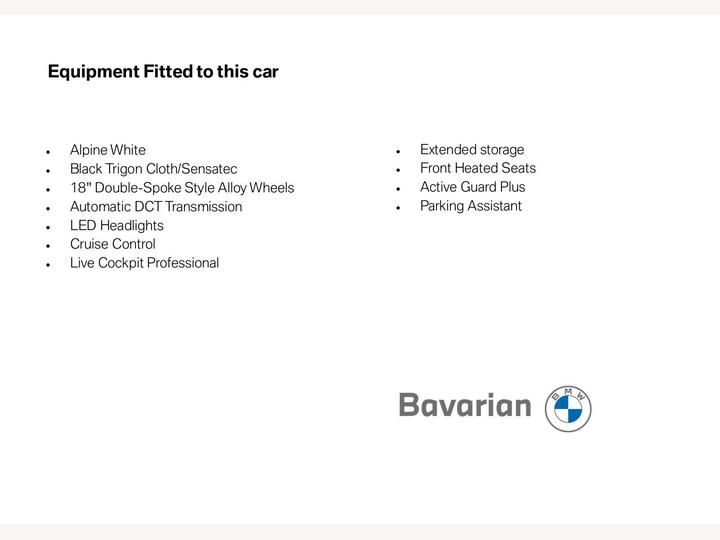 BMW 1 Series 1.5 118i M Sport (LCP) DCT Euro 6 (s/s) 5dr