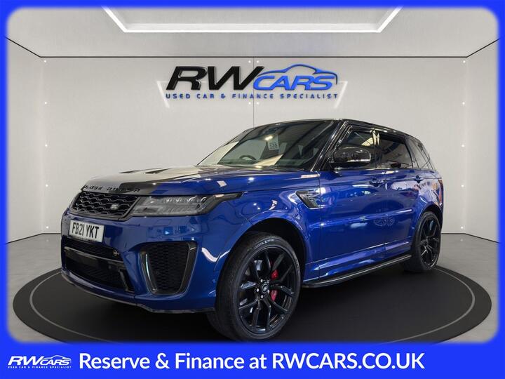 Land Rover RANGE ROVER SPORT 5.0 P575 V8 SVR Carbon Edition Auto 4WD Euro 6 (s/s) 5dr