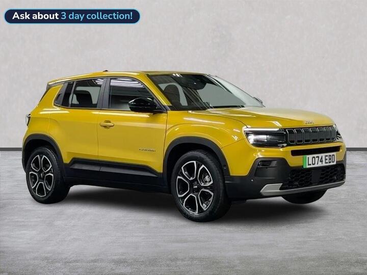 Jeep AVENGER 54kWh E-Summit Auto 5dr