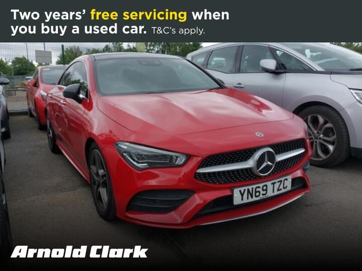 Mercedes-Benz CLA 1.3 CLA180 AMG Line (Premium Plus) Coupe 7G-DCT Euro 6 (s/s) 4dr Mercedes-Benz CLA 1.3 CLA180 AMG Line (Premium Plus) Coupe 7G-DCT Euro 6 (s/s) 4dr