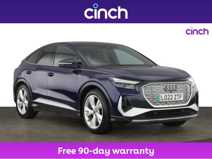 Audi Q4 E-tron Sportback 40 S Line Sportback Auto 5dr 82kWh