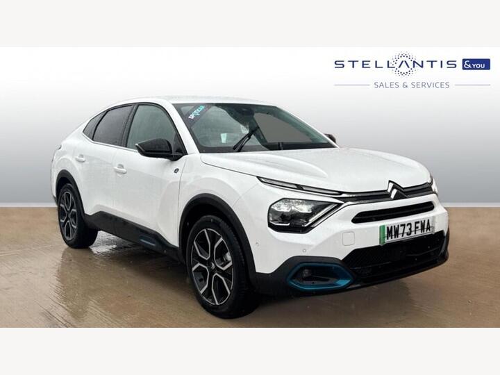 Citroen E-C4 X 50kWh Shine Fastback Auto 4dr (7.4kW Charger) Citroen E-C4 X 50kWh Shine Fastback Auto 4dr (7.4kW Charger)