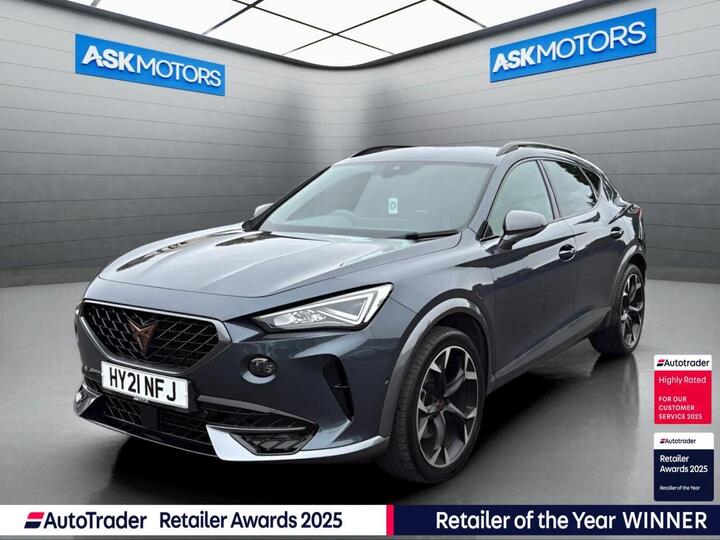 CUPRA FORMENTOR 1.5 TSI V2 DSG Euro 6 (s/s) 5dr CUPRA FORMENTOR 1.5 TSI V2 DSG Euro 6 (s/s) 5dr