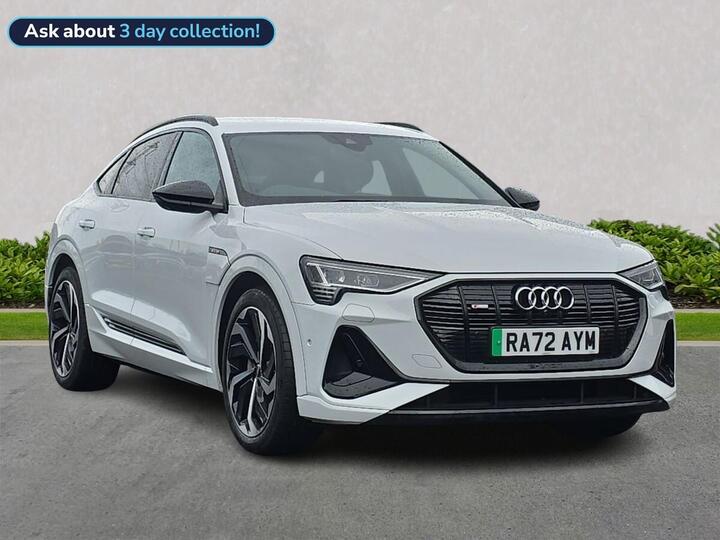 Audi E-TRON 55 Black Edition Sportback Auto Quattro 5dr 95kWh (11kW Charger)