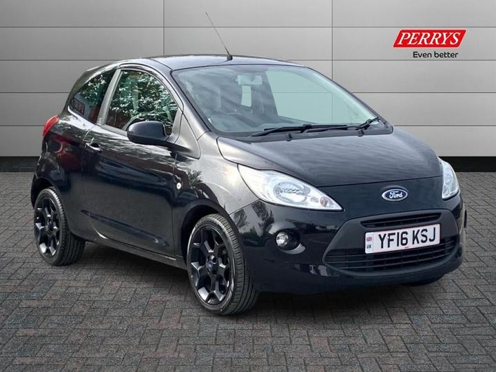 Ford Ka 1.2 Zetec Black Edition Euro 6 (s/s) 3dr