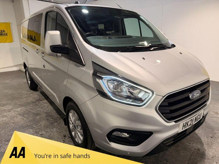 Ford TRANSIT CUSTOM 2.0 320 EcoBlue Limited Crew Van L2 H1 Euro 6 (s/s) 5dr (6 Seat)