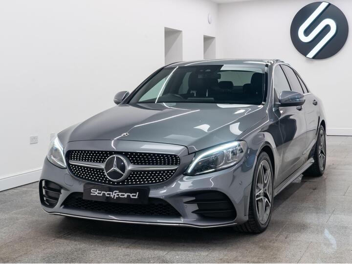 Mercedes-Benz C Class 2.0 C220d AMG Line (Premium) G-Tronic+ Euro 6 (s/s) 4dr
