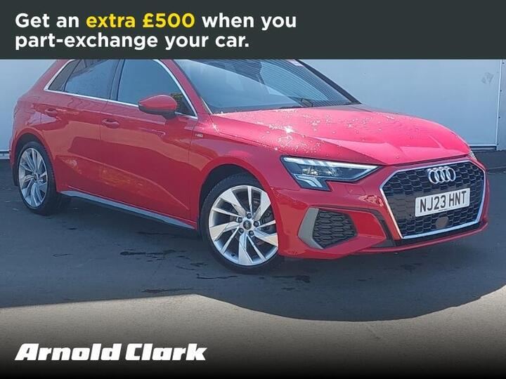 Audi A3 1.0 TFSI 30 S Line Sportback Euro 6 (s/s) 5dr