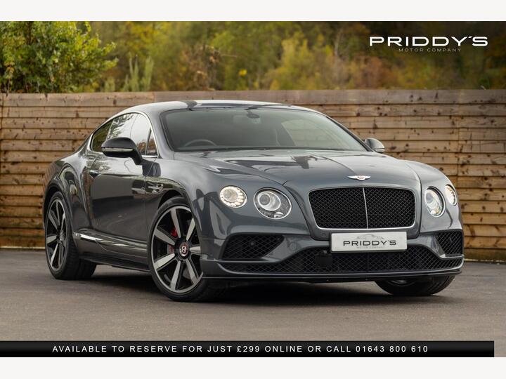 Bentley CONTINENTAL 4.0 V8 GT S Auto 4WD Euro 6 2dr