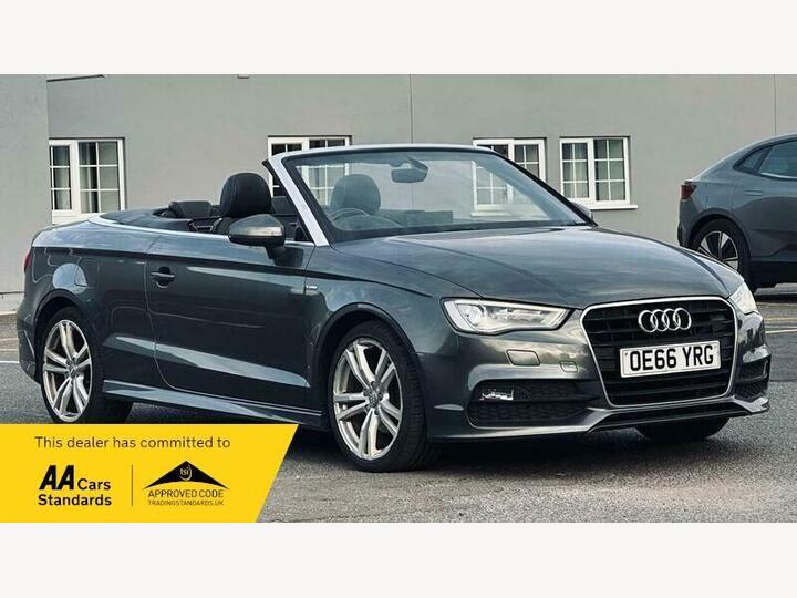 Audi A3 Cabriolet 2.0 TDI Sport S Tronic Quattro Euro 6 (s/s) 2dr (Nav)