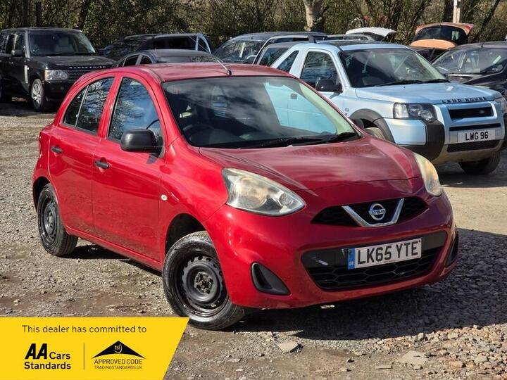 Nissan Micra 1.2 Visia Euro 6 5dr Nissan Micra 1.2 Visia Euro 6 5dr