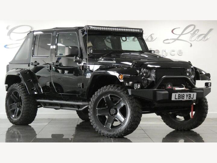 Jeep Wrangler 2.8 CRD Sahara Auto 4WD Euro 6 4dr Jeep Wrangler 2.8 CRD Sahara Auto 4WD Euro 6 4dr