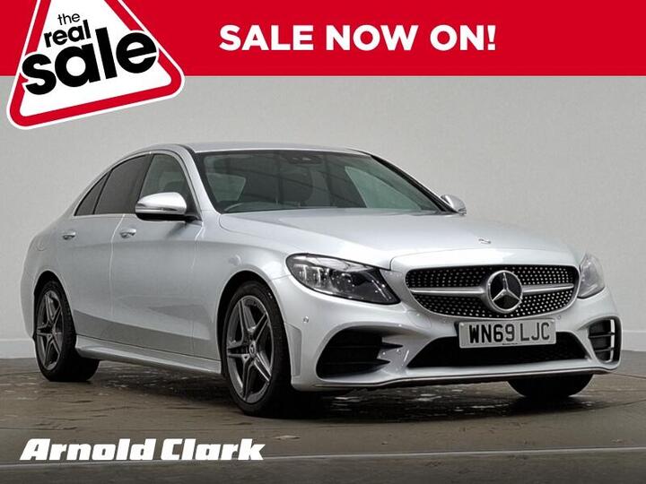 Mercedes-Benz C Class 1.5 C200 MHEV EQ Boost AMG Line (Premium) G-Tronic+ Euro 6 (s/s) 4dr