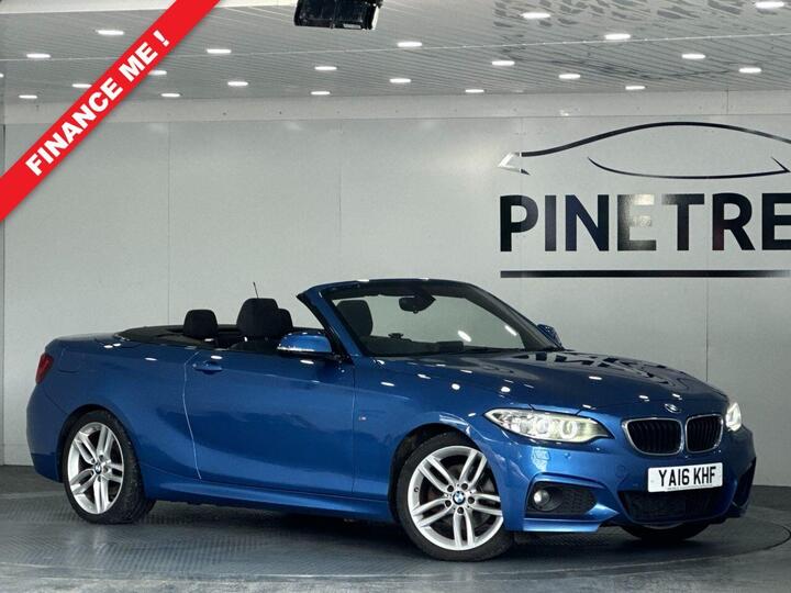 BMW 2 SERIES 2.0 220d M Sport Auto Euro 6 (s/s) 2dr
