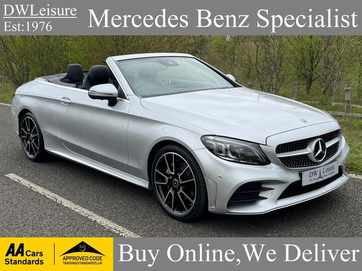 Mercedes-Benz C Class 1.5 C200 MHEV AMG Line (Premium Plus) Cabriolet G-Tronic+ Euro 6 (s/s) 2dr