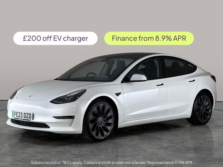 Tesla Model 3 (Dual Motor) Performance Auto 4WDE 4dr (Performance Upgrade)