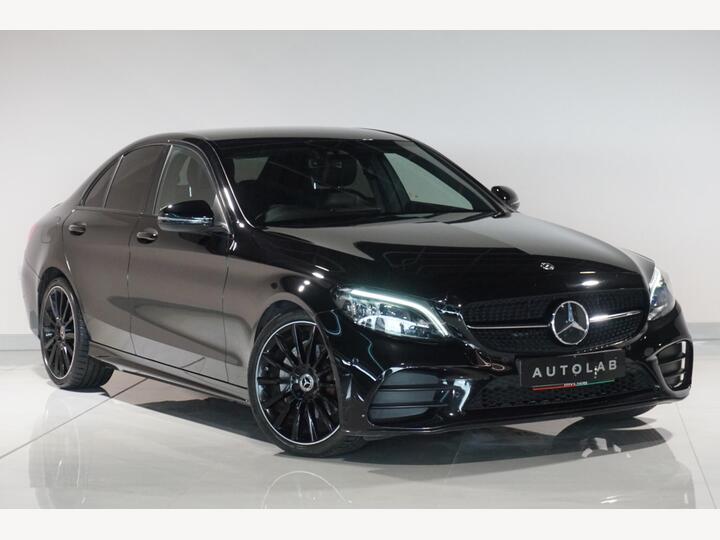 Mercedes-Benz C Class 2.0 C220d AMG Line Night Edition (Premium) G-Tronic+ Euro 6 (s/s) 4dr