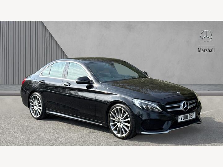 Mercedes-Benz C Class 2.1 C220d AMG Line (Premium) G-Tronic+ Euro 6 (s/s) 4dr