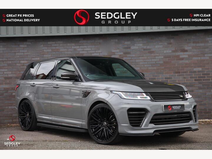 Land Rover Range Rover Sport 5.0 P575 V8 SVR Auto 4WD Euro 6 (s/s) 5dr