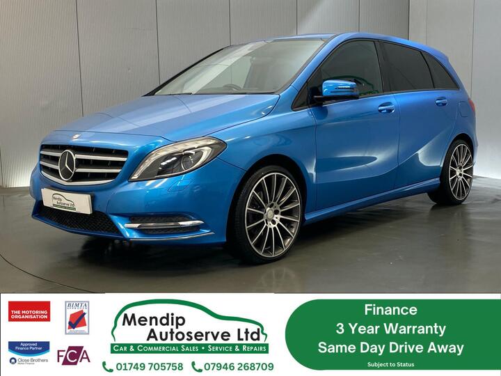 Mercedes-Benz B Class 1.6 B180 BlueEfficiency Sport MPV 5dr Petrol 7G-DCT Euro 5 (s/s) (122 Ps)