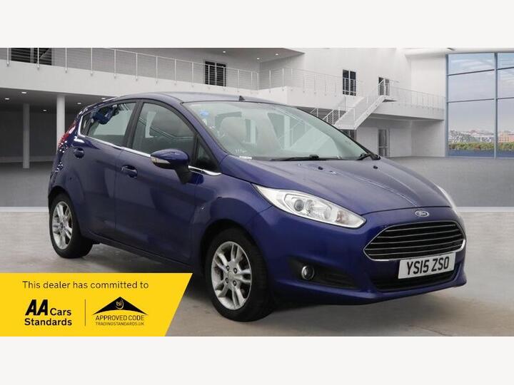 Ford Fiesta 1.0T EcoBoost Zetec Powershift Euro 6 5dr