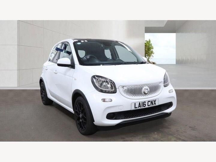 Smart Forfour 1.0 Edition White Twinamic Euro 6 (s/s) 5dr