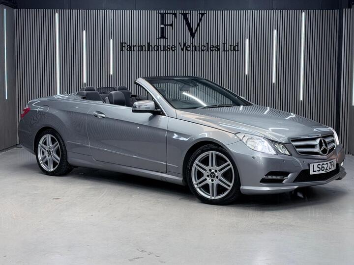 Mercedes-Benz E Class 2.1 E250 CDI BlueEfficiency Sport Cabriolet G-Tronic+ Euro 5 (s/s) 2dr