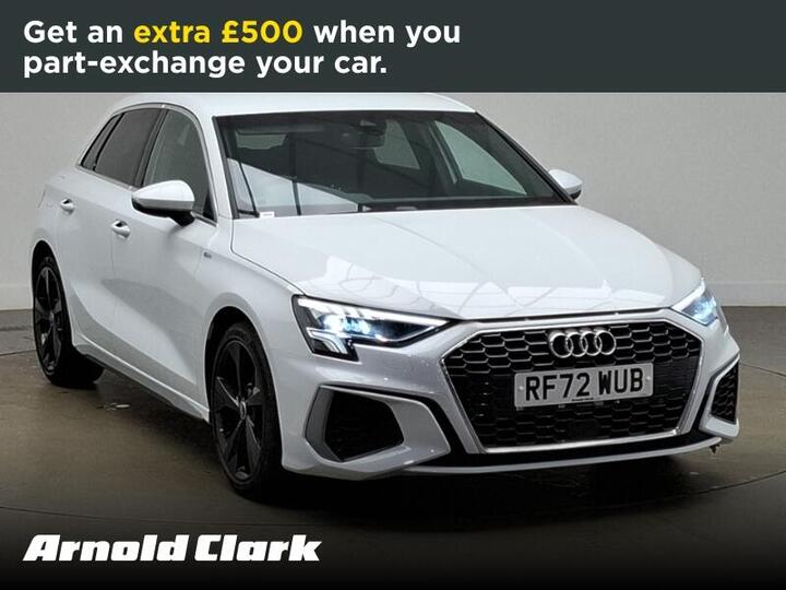 Audi A3 1.0 TFSI 30 S Line Sportback Euro 6 (s/s) 5dr