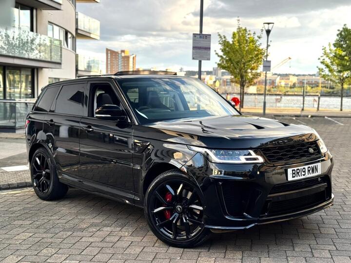 Land Rover Range Rover Sport 5.0 P575 V8 SVR Auto 4WD Euro 6 (s/s) 5dr Land Rover Range Rover Sport 5.0 P575 V8 SVR Auto 4WD Euro 6 (s/s) 5dr