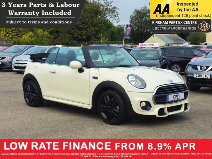 MINI CONVERTIBLE 1.5 Cooper Euro 6 (s/s) 2dr