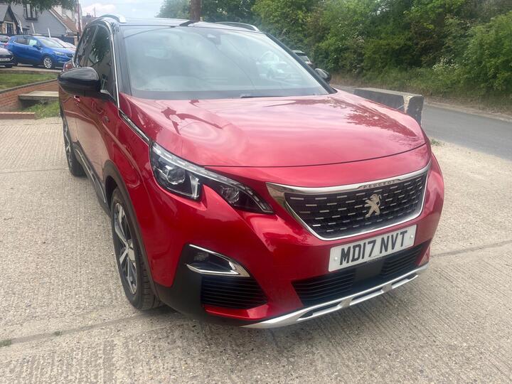 Peugeot 3008 1.6 THP GT Line EAT Euro 6 (s/s) 5dr Peugeot 3008 1.6 THP GT Line EAT Euro 6 (s/s) 5dr