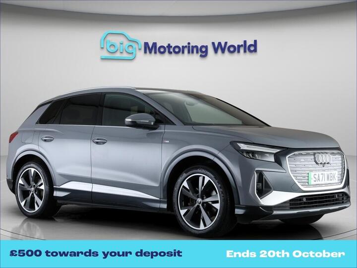Audi Q4 E-tron 35 S Line Auto 5dr 55kWh