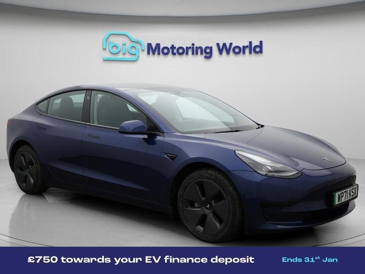 Tesla Model 3 Standard Range Plus Auto RWD 4dr