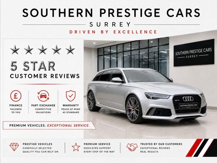 Audi RS6 Avant 4.0 TFSI V8 Performance Tiptronic Quattro Euro 6 (s/s) 5dr
