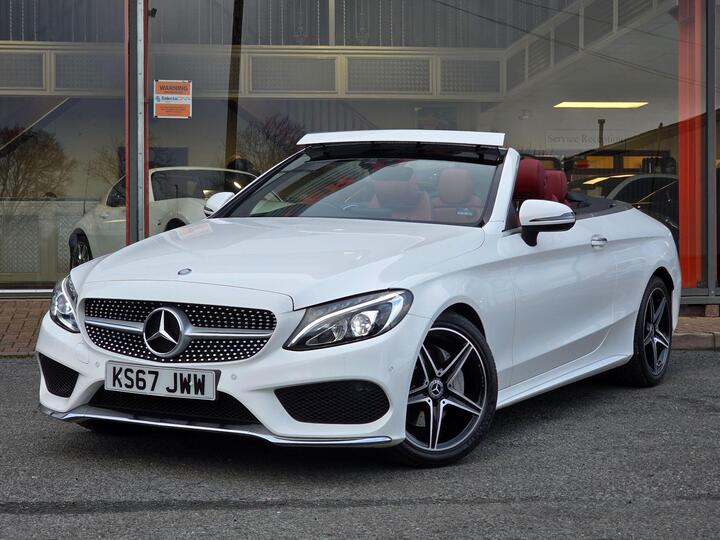 Mercedes-Benz C Class 2.0 C200 AMG Line Cabriolet G-Tronic+ Euro 6 (s/s) 2dr