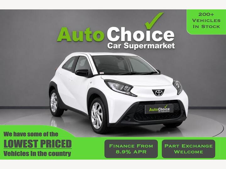 Toyota AYGO X 1.0 VVT-i Pure X-shift Euro 6 (s/s) 5dr