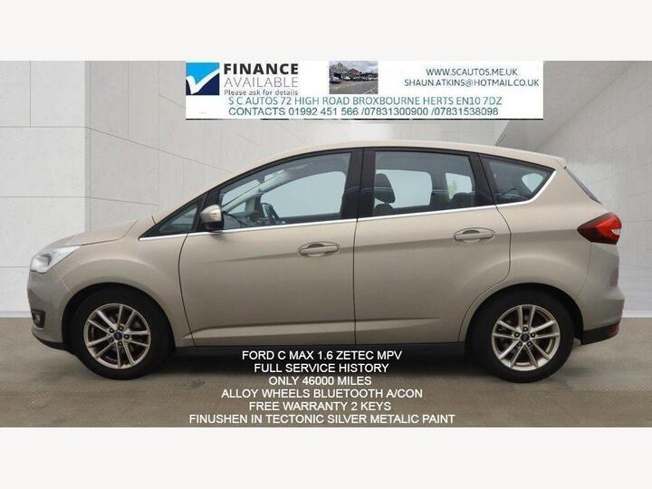 Ford C-Max 1.6 Ti-VCT Zetec Euro 6 5dr