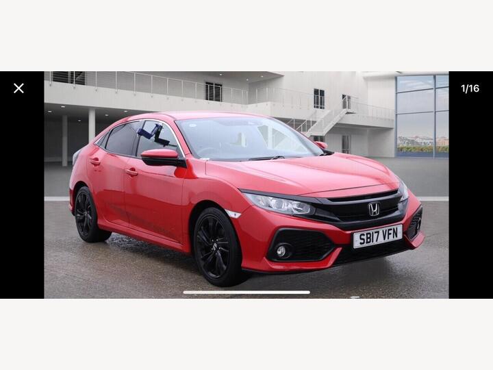 Honda CIVIC 1.0 VTEC Turbo SR CVT Euro 6 (s/s) 5dr