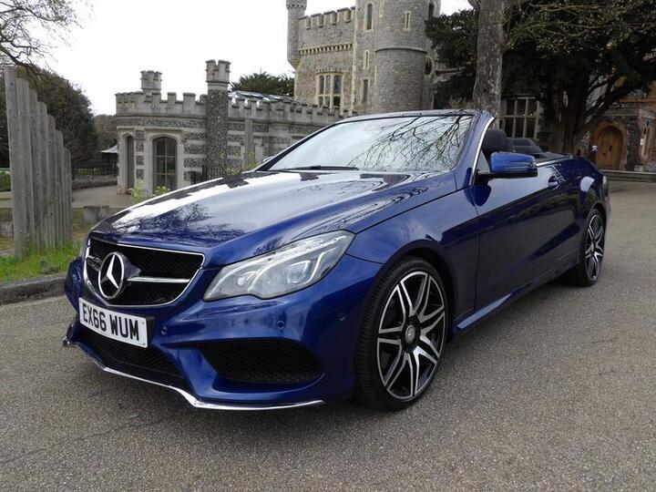 Mercedes-Benz E Class 2.1 E220d AMG Line Edition Cabriolet G-Tronic+ Euro 6 (s/s) 2dr