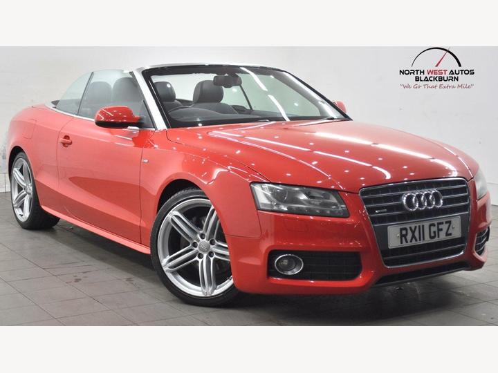 Audi A5 Cabriolet 2.0 TFSI S Line Multitronic Euro 5 2dr